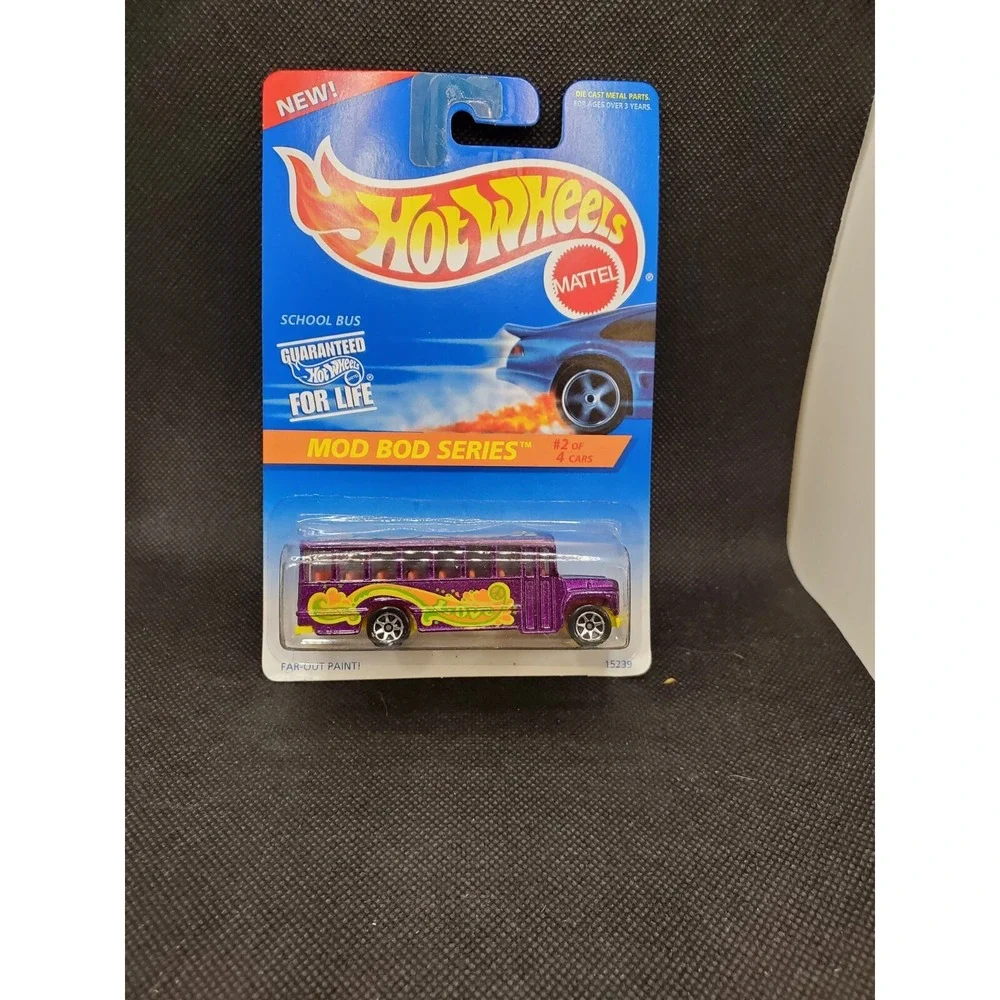 Hot Wheels MOD BOD SERIES School Bus Hummer
